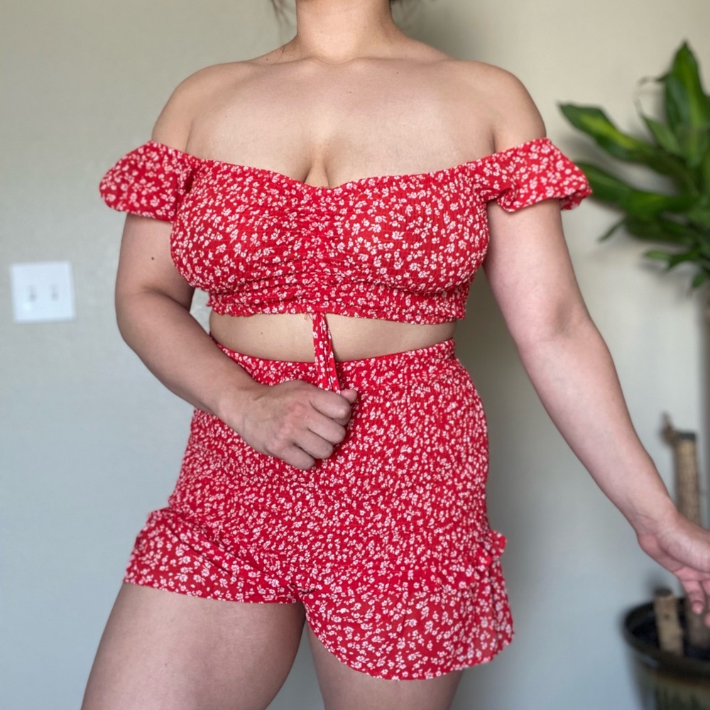 Smocked Two Piece Set - Picture 3 of 4
